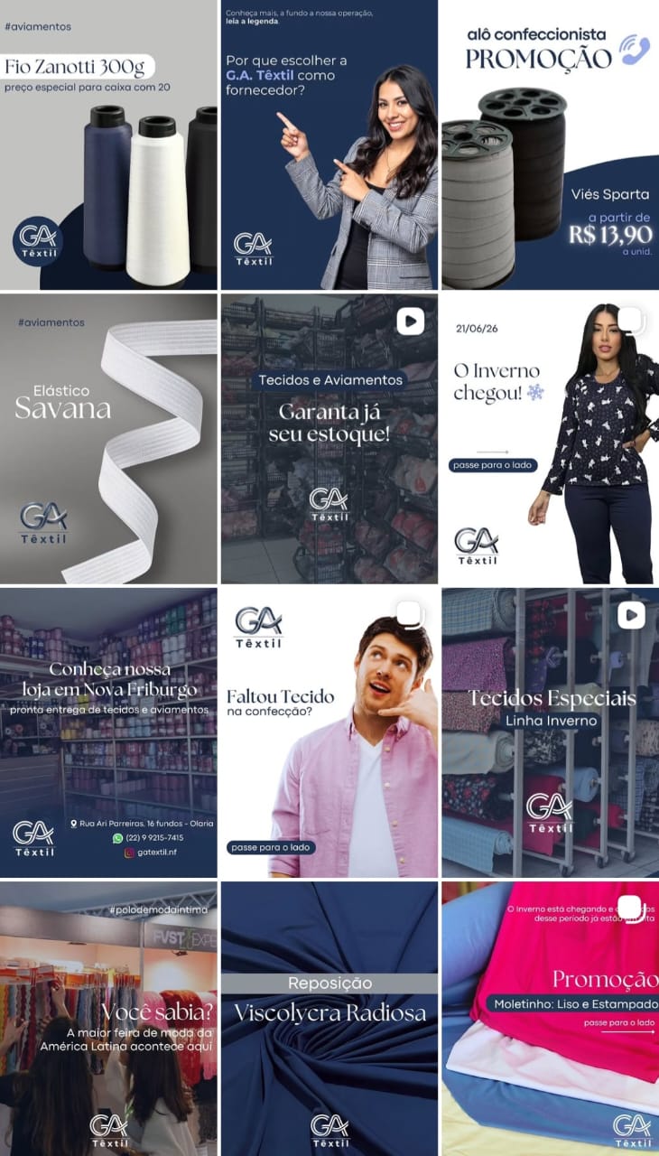 Feed de parceiro — Indústria Têxtil