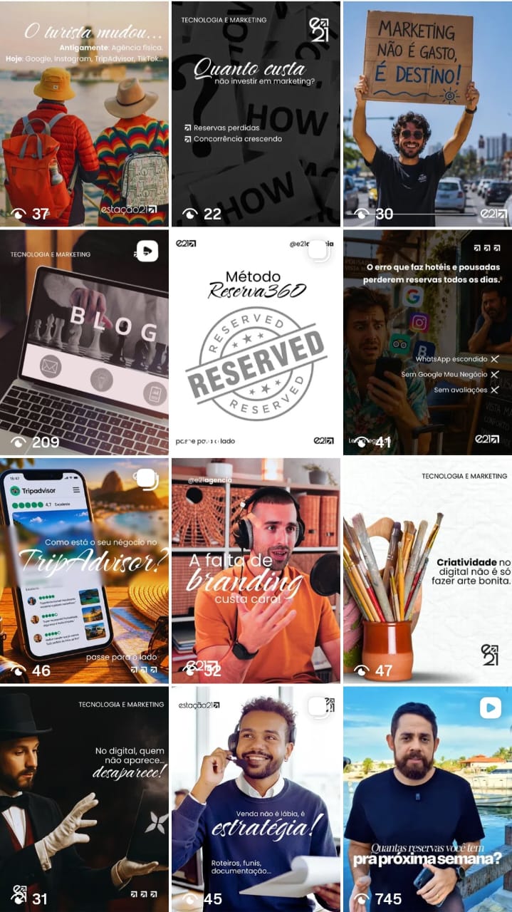 Feed de parceiro — Marketing & Turismo